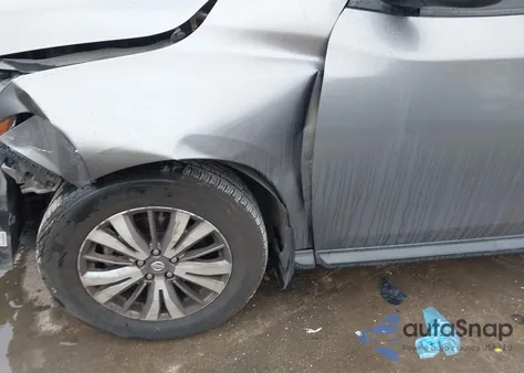 2020 Nissan Pathfinder S 2Wd из США, поврежденный, VIN 5N1DR2AN5LC595472